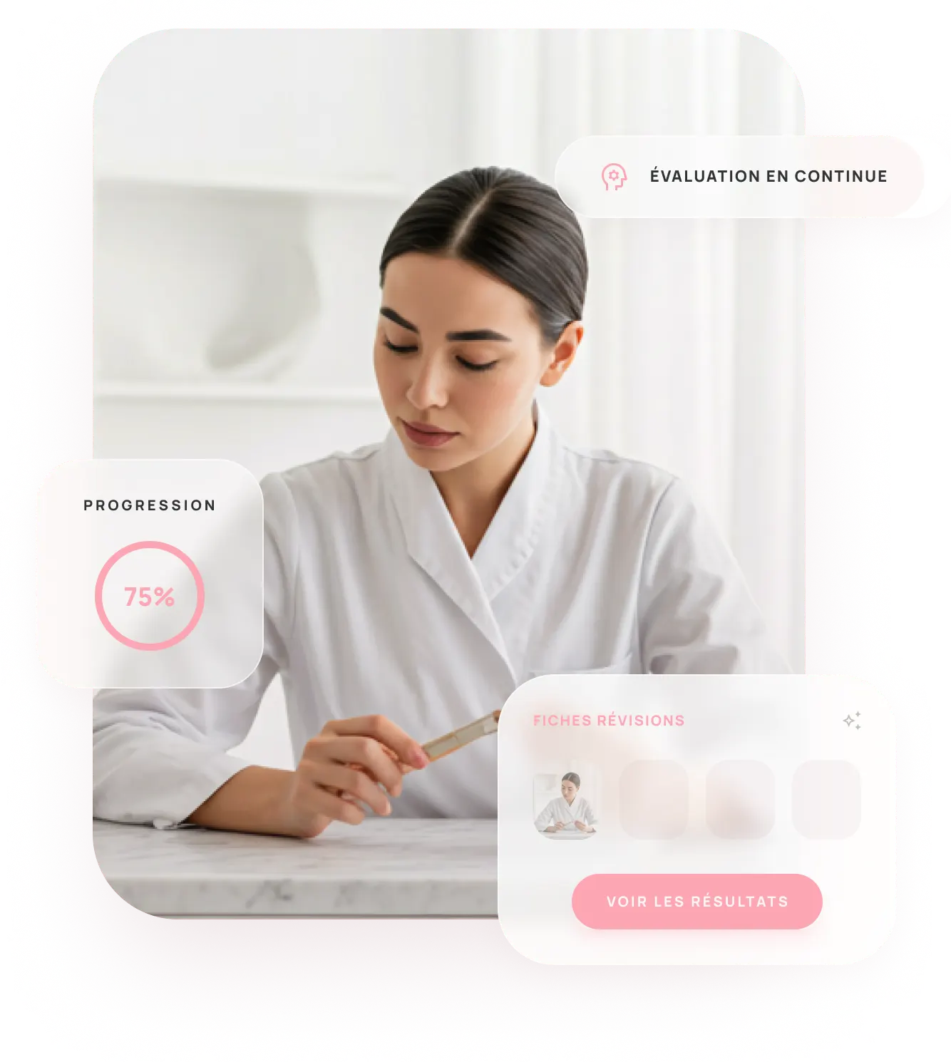 Esthéticienne professionnelle — plateforme de révision CAP Esthétique