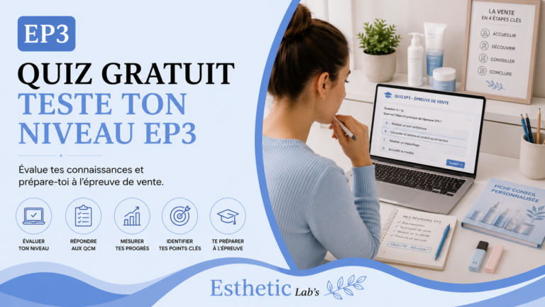 Quiz Gratuit – Test ton niveau pour l&rsquo;épreuve de vente EP3