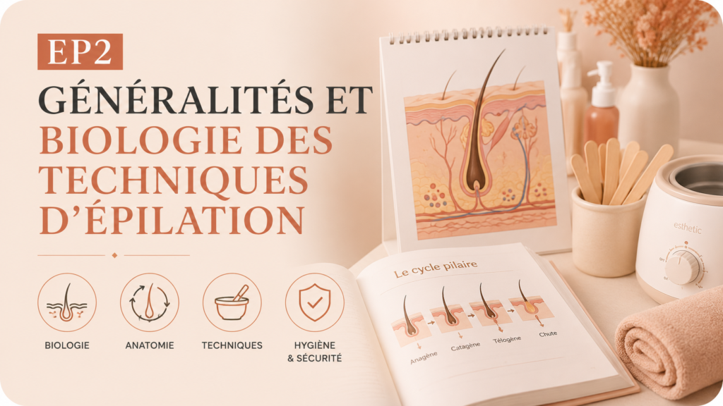 EP2 – Généralités et Biologie des techniques d’épilation