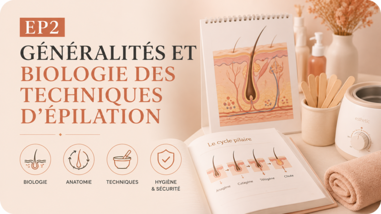 EP2 – Généralités et Biologie des techniques d’épilation