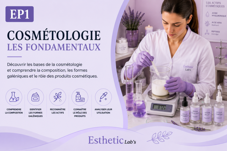 EP1 – Cosmétologie
Les fondamentaux