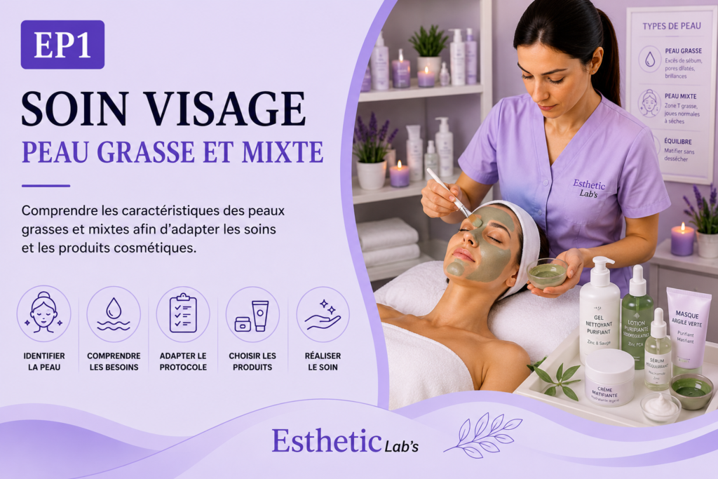 EP1 – Soin visage
4. Peau Grasse et Mixte