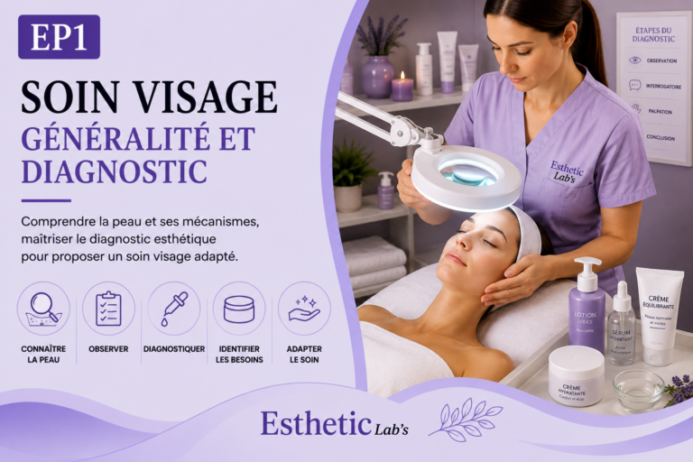 EP1 – Soin visage
1. Généralité et diagnostic