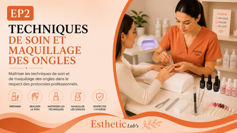 EP2 – Techniques de soin et maquillage des ongles