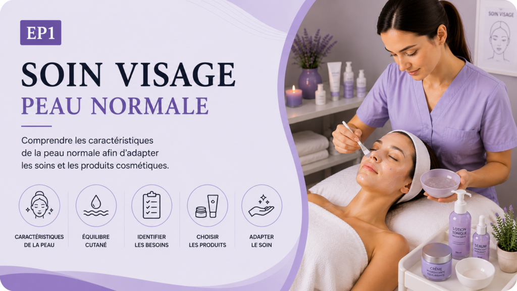 EP1 – Soin visage
3. Peau Normale