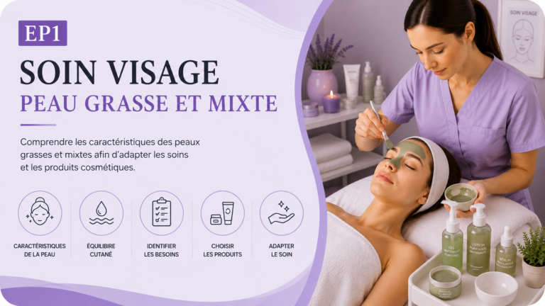 EP1 – Soin visage
4. Peau Grasse et Mixte